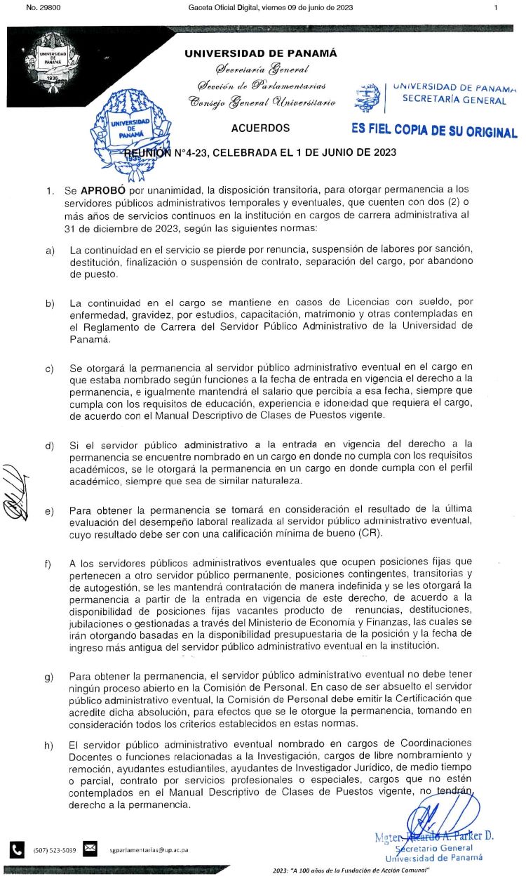 parlamentarias