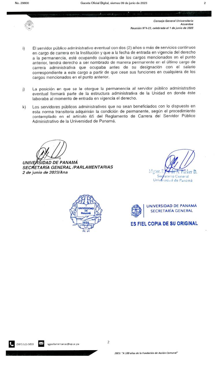 parlamentarias