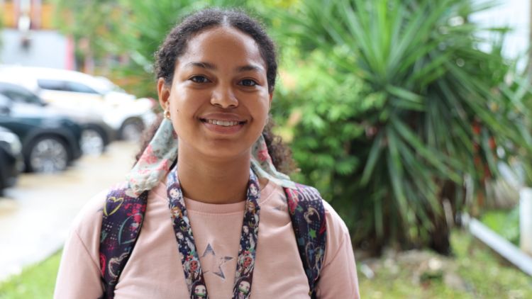 Helani Juárez, estudiante de la Facinet