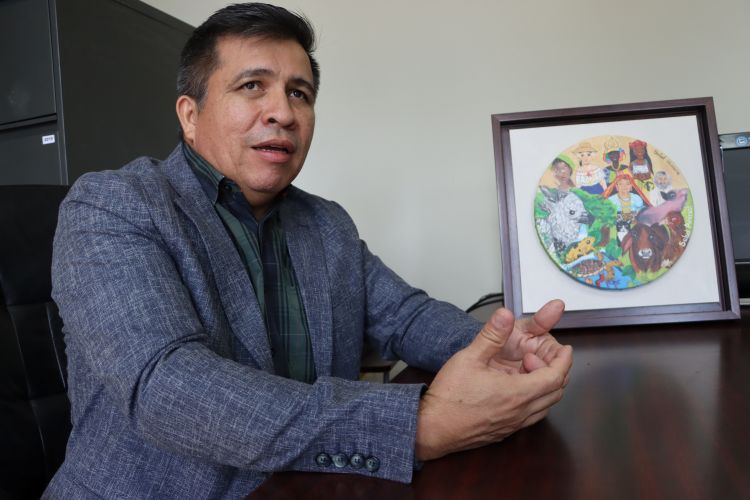 Alexander Pérez, decano de la  Facultad de Medicina Veterinaria. 