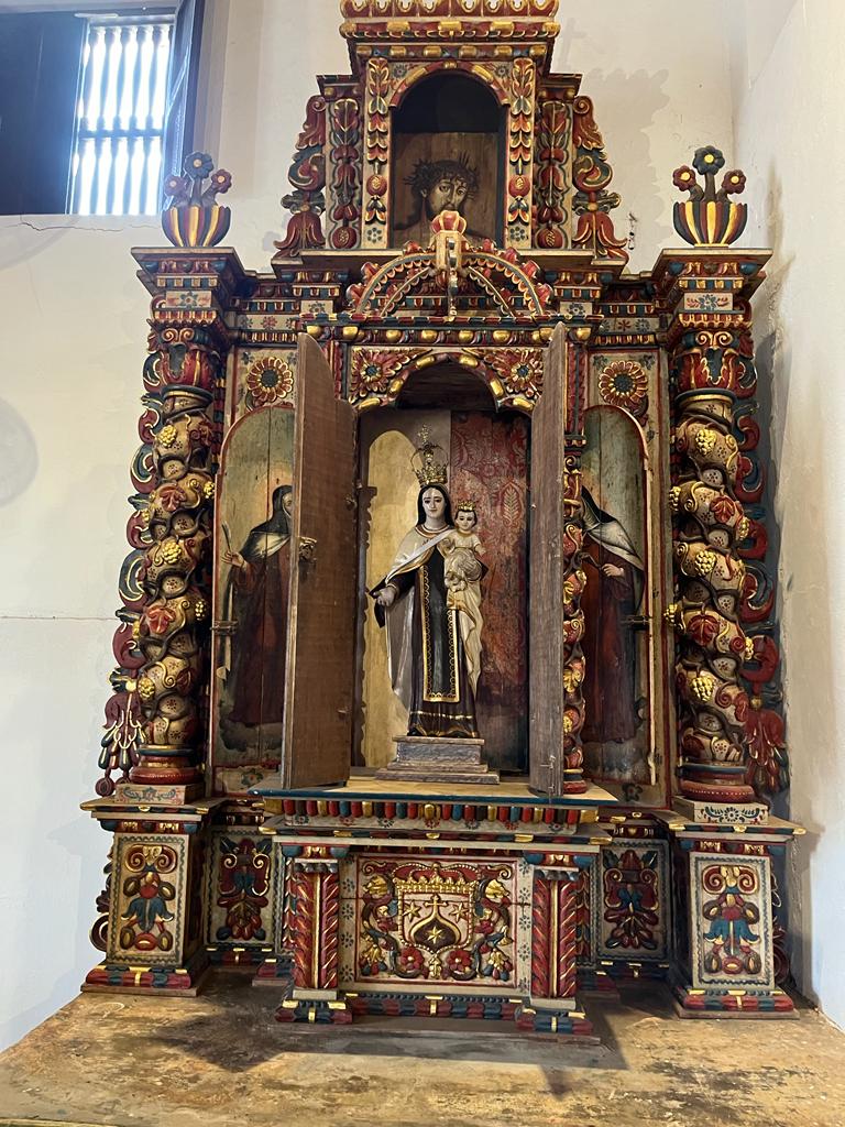 retablo de la virgen del Carmen