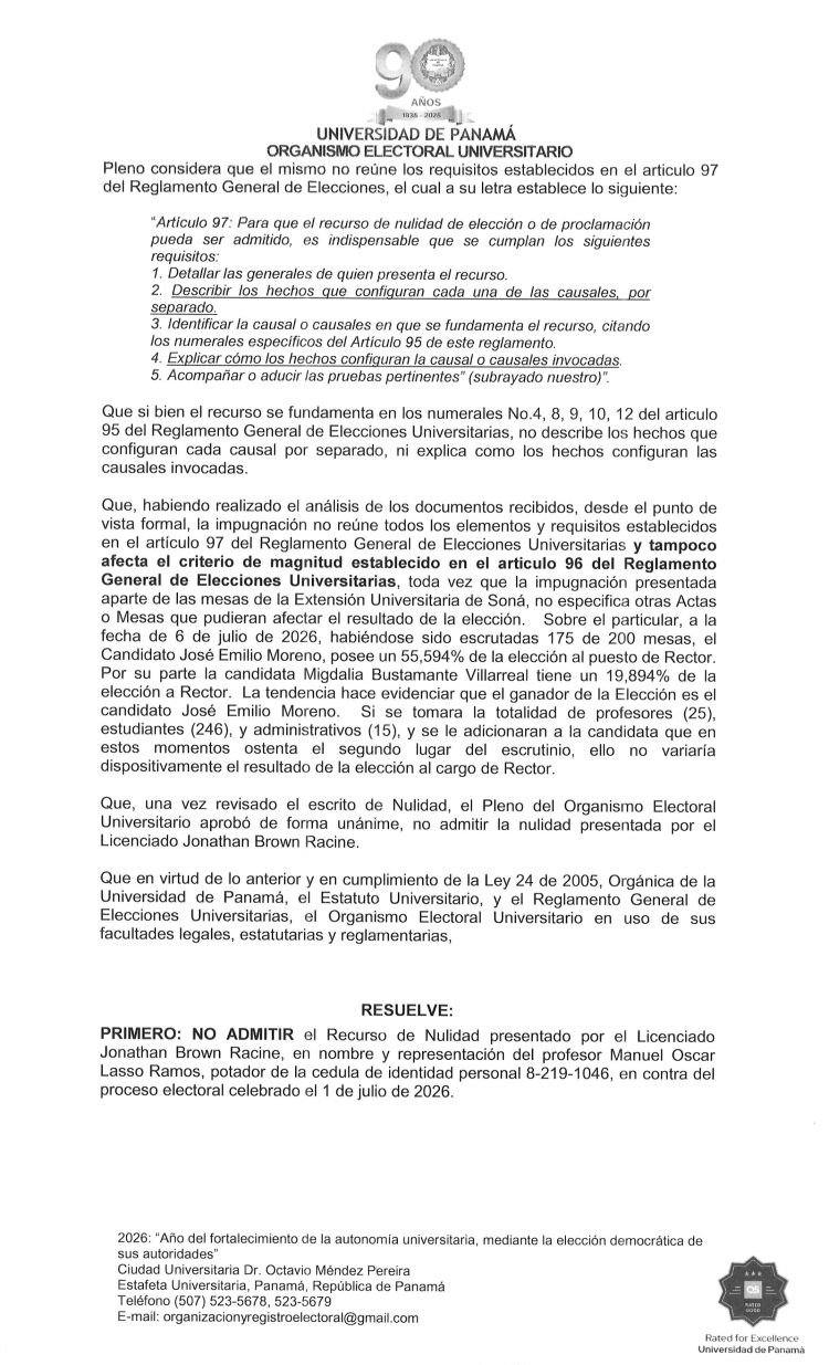 demanda de nulidad