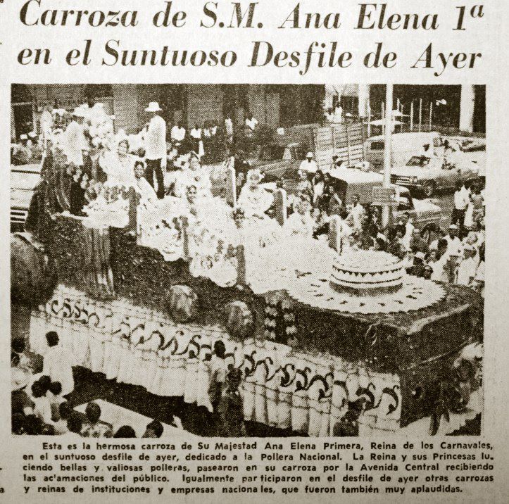 carroza de ana elena porras