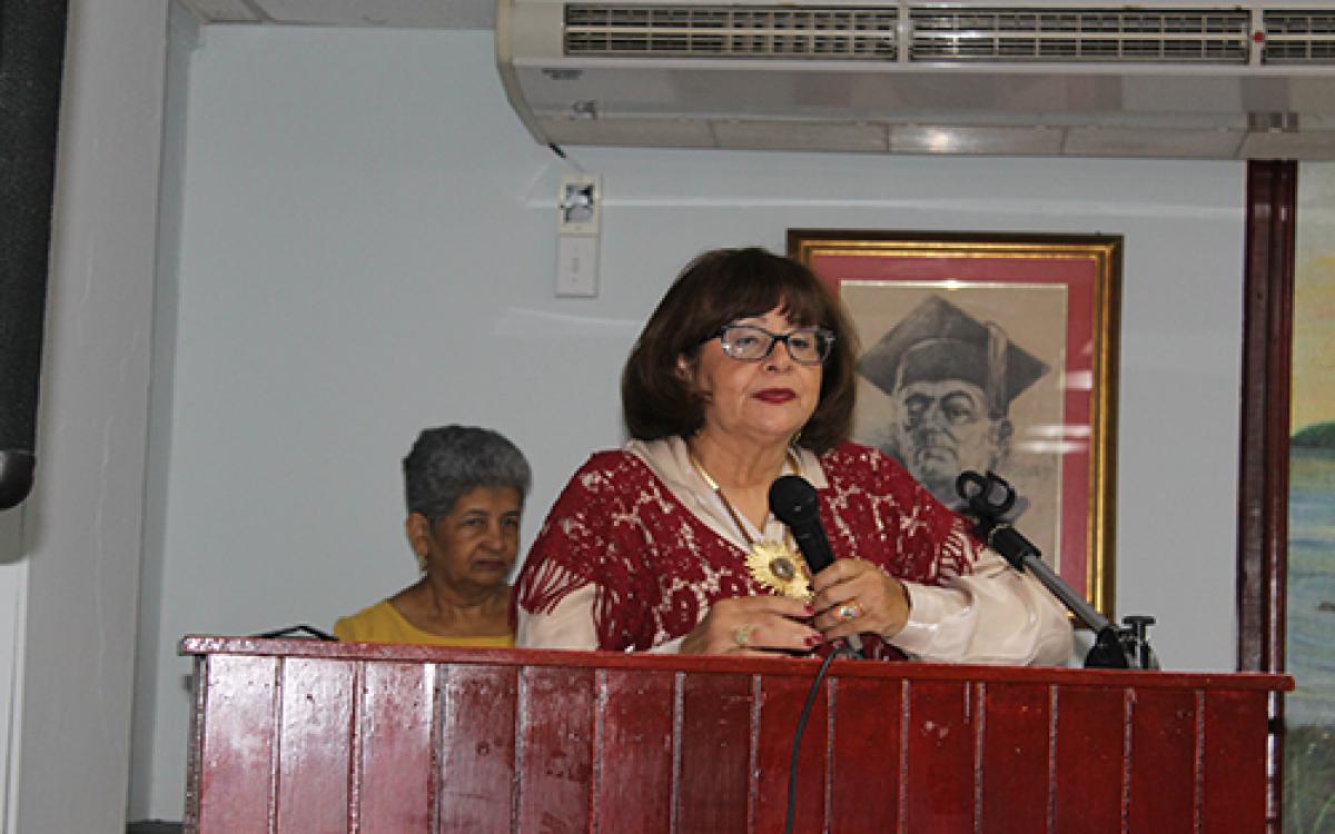 Mgter Nixa Delgado Antúnez, directora del departamento de Trabajo Social