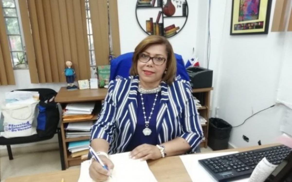 Mgter Mayanín Rodríguez, decana de la facultad de Enfermería.