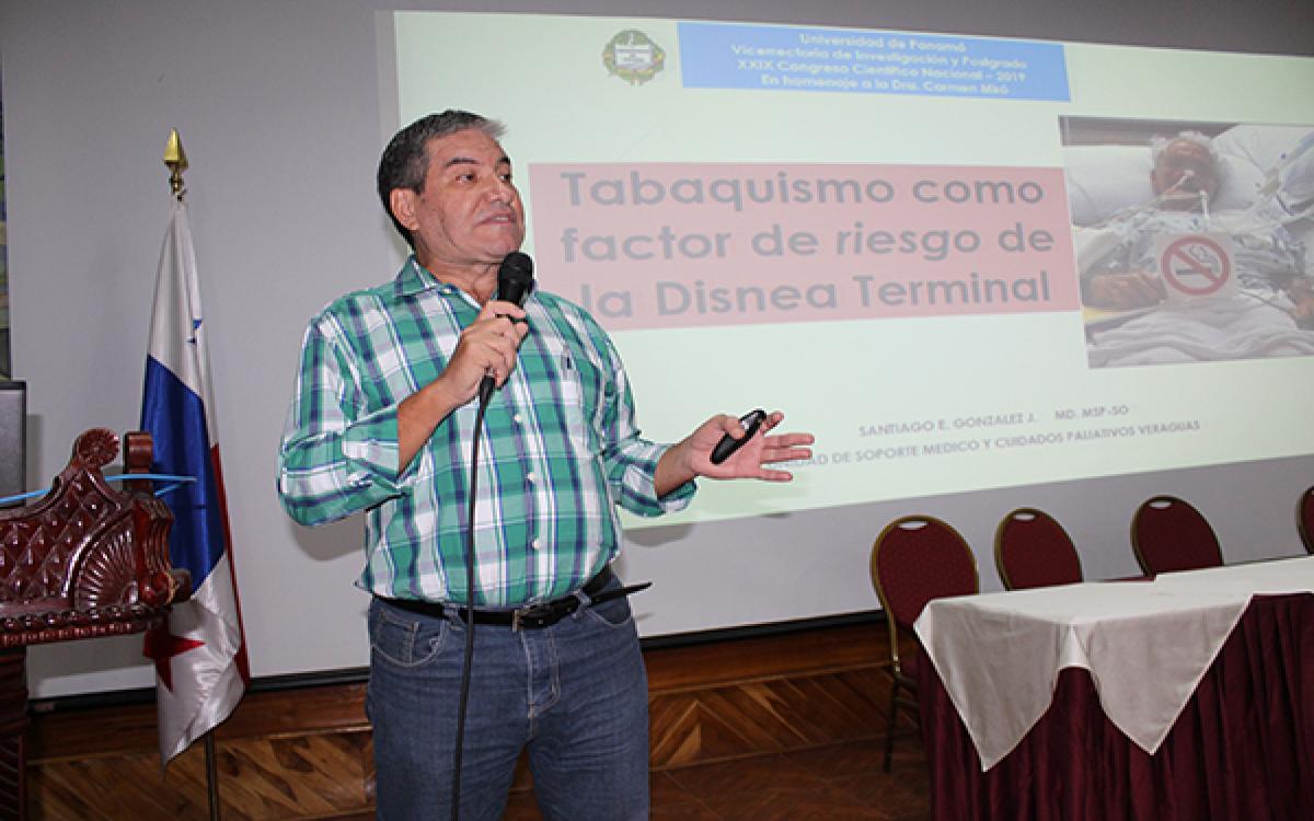Dr. Santiago González, Congreso Científico Nacional Veraguas