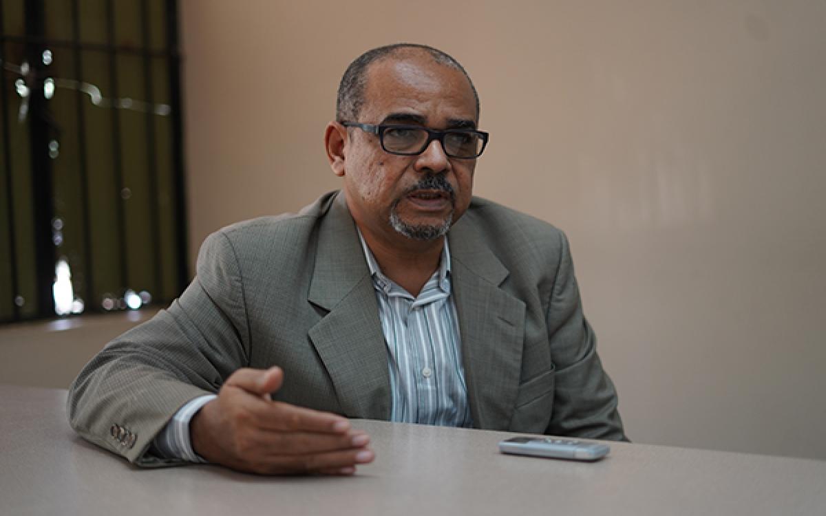 Doctor Gersan Jospeh, catedrático de la facultad de Economía, de la Universidad de Panamá