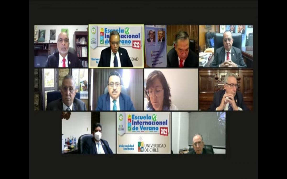 Inauguración Escuela Internacional de Verano 2022.