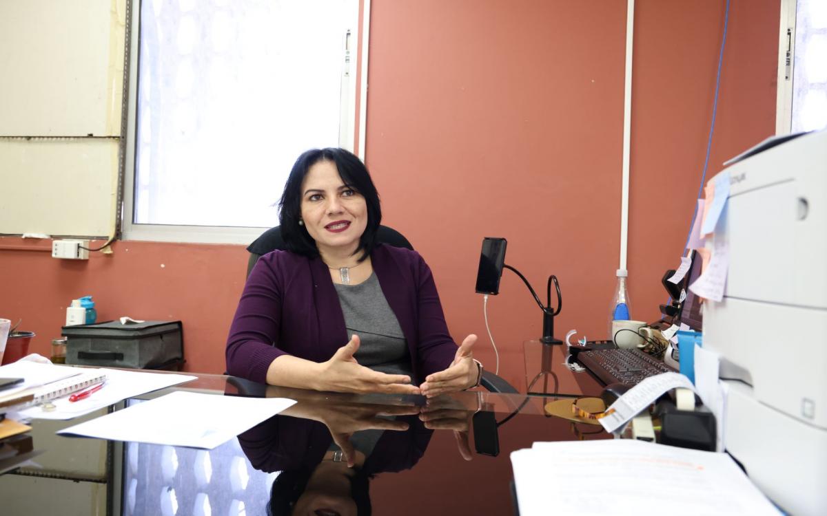 La directora del Centro de Investigación Jurídica de la Facultad de  Derecho y Ciencias Políticas, Arelis Ureña.